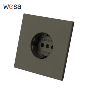 WESA Prise Murale 16A 1 Prise EU, Multiprise Murale Design Moderne de Luxe - Product Image 1