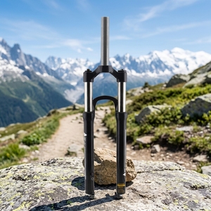 Horquilla Delantera de Suspensión de Aluminio para Bicicleta de Montaña, 26, 27.5, <span class=keywords><strong>29</strong></span> Pulgadas, para Bicicletas de Carretera, Freno de Disco, Corona Única, Bloqueo, Horquilla para Ciclismo de Descenso - Product Image 6