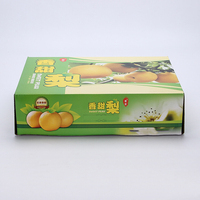 Personnalisé légumes fruits poire pomme tomate emballage boîte en carton ondulé