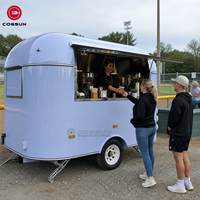 Catering mobile Cogsun : camion de cuisine complet pour la vente de café et de nourriture en rue