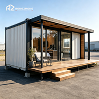 Villa modulaire de luxe en acier préfabriquée sur mesure avec chambre à coucher