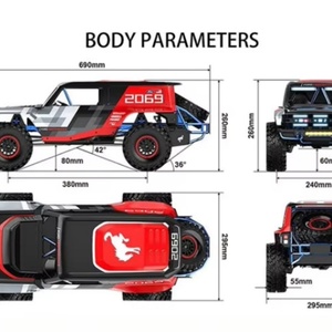 รถบังคับวิทยุ MJX H8P รุ่น Bronco R ขนาด 1:8 ลิขสิทธิ์แท้ ขับเคลื่อน 4 ล้อ พร้อมมอเตอร์แบบไร้แปรงถ่าน ESC 80A แบตเตอรี่ 3S ตัวถังอลูมิเนียมอัลลอย สำหรับวิ่งออฟโรด - Product Image 5