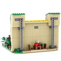 MOC1346 Anime japonais MOC Mount Myoboku 779PCS Blocs de construction Jouet de collection Briques