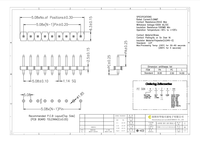 Connecteur de bornier mâle en laiton pour circuit imprimé, pas de 5,08 mm, 2 broches mâle pour PCB, 1x20 broches, bornier femelle 5,08 mm