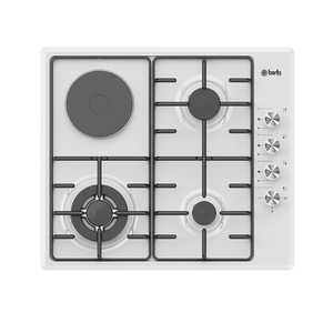 Cocina empotrada adecuada con 4 quemadores, sistema de seguridad de corte automático de gas, diseño de acero inoxidable, fácil limpieza, esmaltada e inteligente. - Product Image 3