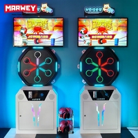 Marwey Nouvelle machine d'entraînement de boxe électronique d'intérieur de haute qualité à monnayeur, personnalisable