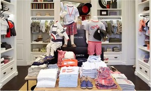 Phong Cách Hiện Đại Tầng-Đứng Bằng Gỗ Trẻ Em Quần Áo Giá Tùy Chỉnh Hiển Thị Đơn Vị Cho Trẻ Em Của Quần Áo - Product Image 4