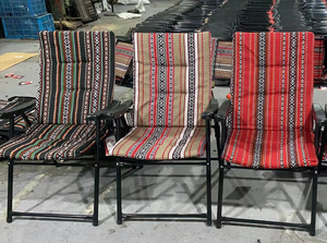 أثاث خارجي للبيع بالجملة من المصنع، كرسي تخييم محمول قابل للطي، تصميم ولون قابلان للتخصيص، قابل للتعديل مع حقيبة ظهر - Product Image 4