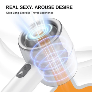 7 Frequency Thor's Hammer Design Rechargeable Handheld Retractable <b>Airplane</b> Cup Male Masturbator - Product Image 4