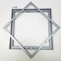 Cadre de profilés en aluminium extrudé anodisé CNC personnalisé 6061 6063 T5 T6 pour cadre de réservoir de poissons plantes cadre de boîte de serre