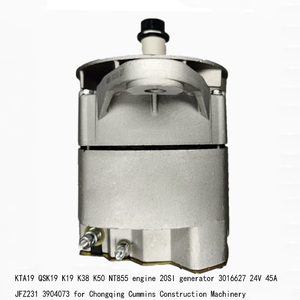 KTA19 QSK19 K38 NT855エンジン20SI発電機3016627 24V 45A JFZ231 3904073重慶Cu-<span class=keywords><strong>m</strong></span>-mi-ns建設機械用 - Product Image 4