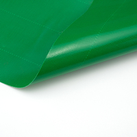 Couvertures et rideaux de camion enduits de PVC résistant au froid et à la chaleur auvent tissé de style uni en rouleau de bâche Panama imperméable