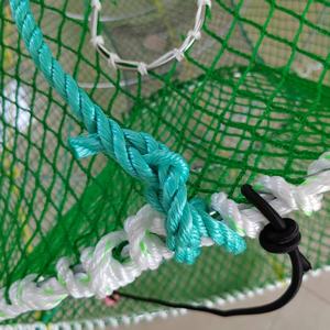 Pote de pesca de Primavera de 8mm, bote trampa para peces de bacalao negro de mar profundo con agujero de Escape de 10 cm, jaula de cangrejo, macetas de cangrejo, red de pesca, bobina de bacalao - Product Image 2