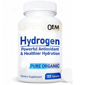 Tùy chỉnh Hydrogen nước máy tính bảng Hydrogen máy tính bảng cho nước uống H2 phân tử Hydrogen bổ sung cho sức khỏe não nhận thức - Product Image 1