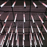 Discothèque Plafonnier Vertical Suspendu 1M DMX Pixel RGB LED Tube Lumière DJ RGBW DMX Néon Tube