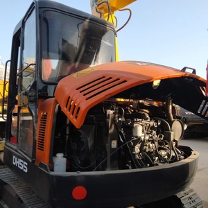 High Quality Doosan DH55 with Original high Performance Mini <b>Tracked</b> Excavator Second-hand Low-price dh60 - Product Image 5