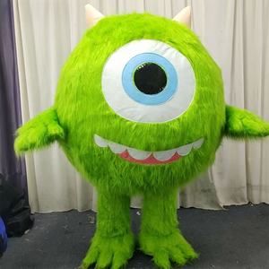 Costume gonflable intégral de monstre poilu pour adulte de 2 m, tenue de personnage animal pour la scène et le cosplay - Product Image 2
