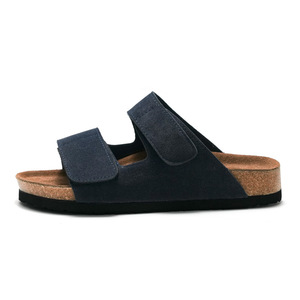 Pantoufles simples à semelle souple pour hommes, sandales de plage rétro à fleurs, antidérapantes, confortables, chaussures décontractées pour hommes - Product Image 2