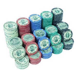 Bất kỳ thiết kế có thể làm 39 Mét 10 gram gốm Poker chip thiết lập và màu sắc khác nhau cho lựa chọn nhà máy cho bán buôn - Product Image 2