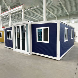 Casa Contenedor de Acero Expandible Prefabricada Móvil de Estilo Moderno de Mediados de Siglo, Personalizada Premium de 20/40 Pies, con Dormitorio, Taller y Cocina para Villa - Product Image 2
