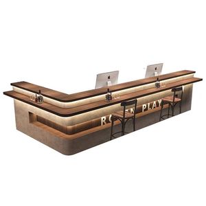Cold Resistant Reception Desk Tough Front Counter for Low Temperature Regional Lobby Use - Product Image 1