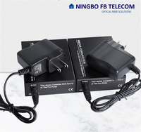 10/100/1000M Gigabit Ethernet Convertisseur de média à fibre optique Connecteur RJ45 Émetteur-récepteur à fibre SM avec portée de 20km/120km