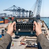 Control Remoto Hidráulico Industrial de Alta Resistencia, Controlador Proporcional Multicanal para Grúa Pórtico Portuaria y Grúa Puente