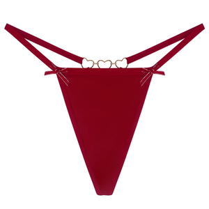 Bán Buôn Châu Âu Mỹ Của Phụ Nữ Sexy Thấp-Eo Đồ Lót Cotton Thoáng Khí Đáy Quần Phụ Nữ G-<span class=keywords><strong>String</strong></span> Sexy Thong - Product Image 3