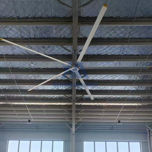 Ventilateur de plafond HVLS OEM à prix d'usine avec pales en aluminium-magnésium, haute efficacité, garantie 2 ans, grand ventilateur de plafond H - Product Image 6