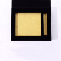 Boîtes d'emballage carrées pour faux cils magnétiques, boîtes plates en carton avec éponge et miroir à l'intérieur, impression UV personnalisée, étiquette privée