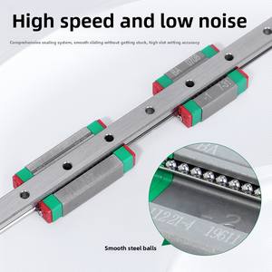 HIWIN Miniature MGN Series <strong>Linear</strong> <strong>Guide</strong> <strong>Rail</strong> Slider Steel Material Agent Promotion <strong>Linear</strong> <strong>Slide</strong> <strong>Rail</strong> Taiwan Origin - Product Image 3