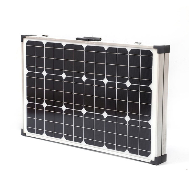 Maxsolar Energy China Manufacturer's Eco-friendly 160W 18V 17% Efficiency Portable Foldable PERC Type TUV Solar Panel Aluminum
