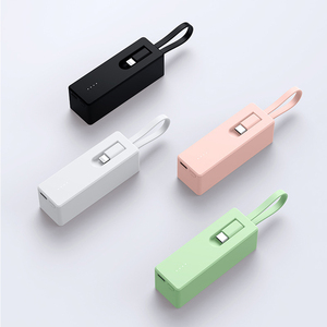 <span class=keywords><strong>Batterie</strong></span> <span class=keywords><strong>externe</strong></span> haute capacité 5000 mAh, mini 2 en 1, portable, charge rapide 22,5 W avec câble, nouvelle <span class=keywords><strong>batterie</strong></span> <span class=keywords><strong>externe</strong></span> pour <span class=keywords><strong>iPhone</strong></span> - Product Image 4