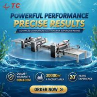 Machine de laminage automatique multifonctionnelle à colle thermofusible PUR haute brillance, prix usine du fabricant TC
