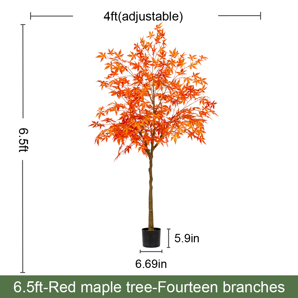 200 cm/6,5 pieds orange