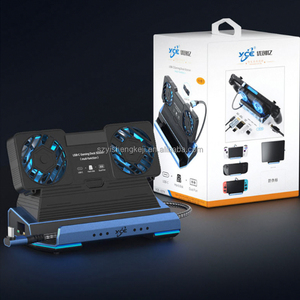 Có thể tháo rời 10 trong 1 Hợp kim nhôm <span class=keywords><strong>USB</strong></span> Hub với fan hâm mộ cho ROG x sàn hơi nước NS chuyển đổi <span class=keywords><strong>2</strong></span> Trò chơi giao diện điều khiển Docking Station với SSD khe cắm - Product Image 6