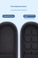 Sac de rangement pour disque dur mobile personnalisable, étui antichoc en EVA, portable et léger, facile à transporter