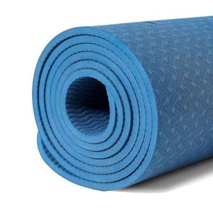Tapete de Ejercicio Elástico Antideslizante de TPE, de un Solo Color o Bicolor, para Principiantes, Imprimible con Logotipo Personalizado, Ecológico - Product Image 3