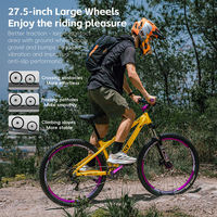 Bicicleta de Montaña MTB de 27.5 Pulgadas y 10 Velocidades, con Suspensión y Frenos de Disco, de Fábrica, en Venta