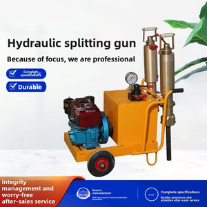 Machine de fendage de roche hydraulique à prix d'usine avec moteur diesel, force de 900T-1200T pour le bris du granit - Product Image 3