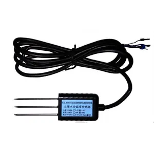 2022 Wasserdichter 3,3-V-Strom ZigBee UART SDI12 4-20mA RS485 Temperatur Bodenfeuchte sensor