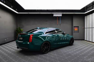 Film Vinyle Adhésif Premium CARBINS Vert Brillant Effet Changeant de Couleur pour Enveloppement Complet de Voiture – Vente en Gros - Product Image 6