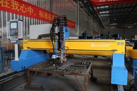 Machine de découpe plasma CNC à portique professionnelle pour la construction navale et les structures en acier