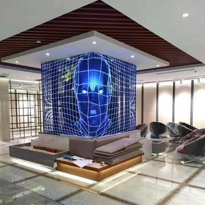 Pantalla LED Transparente SMD a Todo Color P3.91, Pantalla para Ventanas <span class=keywords><strong>de</strong></span> Vidrio para Interiores y Exteriores con SDK - Product Image 1