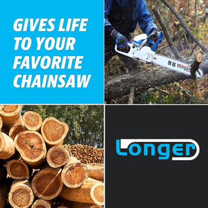 Accesorios de motosierra, cadena de sierra y barra guía para motosierra recargable - Product Image 5