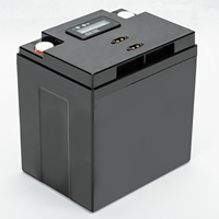 Pack de batterie lithium-ion 40AH 12.8V personnalisé Lifepo4 pour bateaux de camping-cars et systèmes solaires domestiques