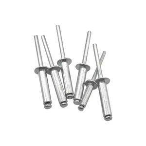 Rivets aveugles à extrémité ouverte, rivets aveugles en acier, rivets aveugles norme DIN 7337A - Product Image 1