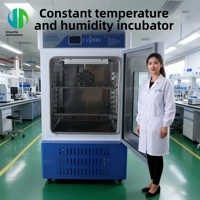 Incubateur de laboratoire biochimique Topstar à chauffage électrique, contrôle constant de la température et de l'humidité, éclairage artificiel