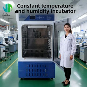 Incubadora Bioquímica para Laboratorio, con Calefacción Eléctrica, Temperatura y Humedad Constantes, Iluminación, <span class=keywords><strong>Clima</strong></span> Artificial para Plantas - Product Image 2