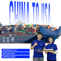 Fedex DHL DDP Express porte à porte transporteur de fret maritime taux d'expédition Agent Chine Yiwu vers USA Royaume-Uni Allemagne européenne